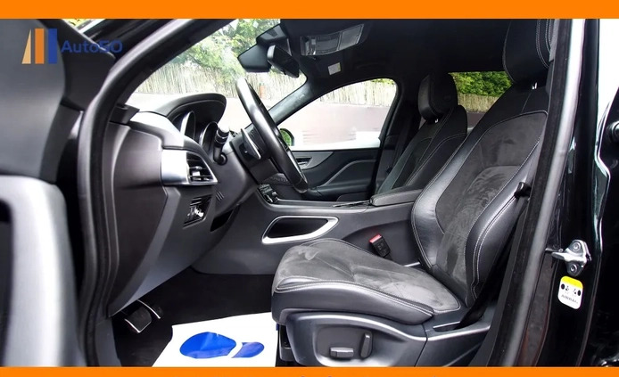 Jaguar F-Pace cena 145555 przebieg: 97010, rok produkcji 2016 z Poznań małe 781